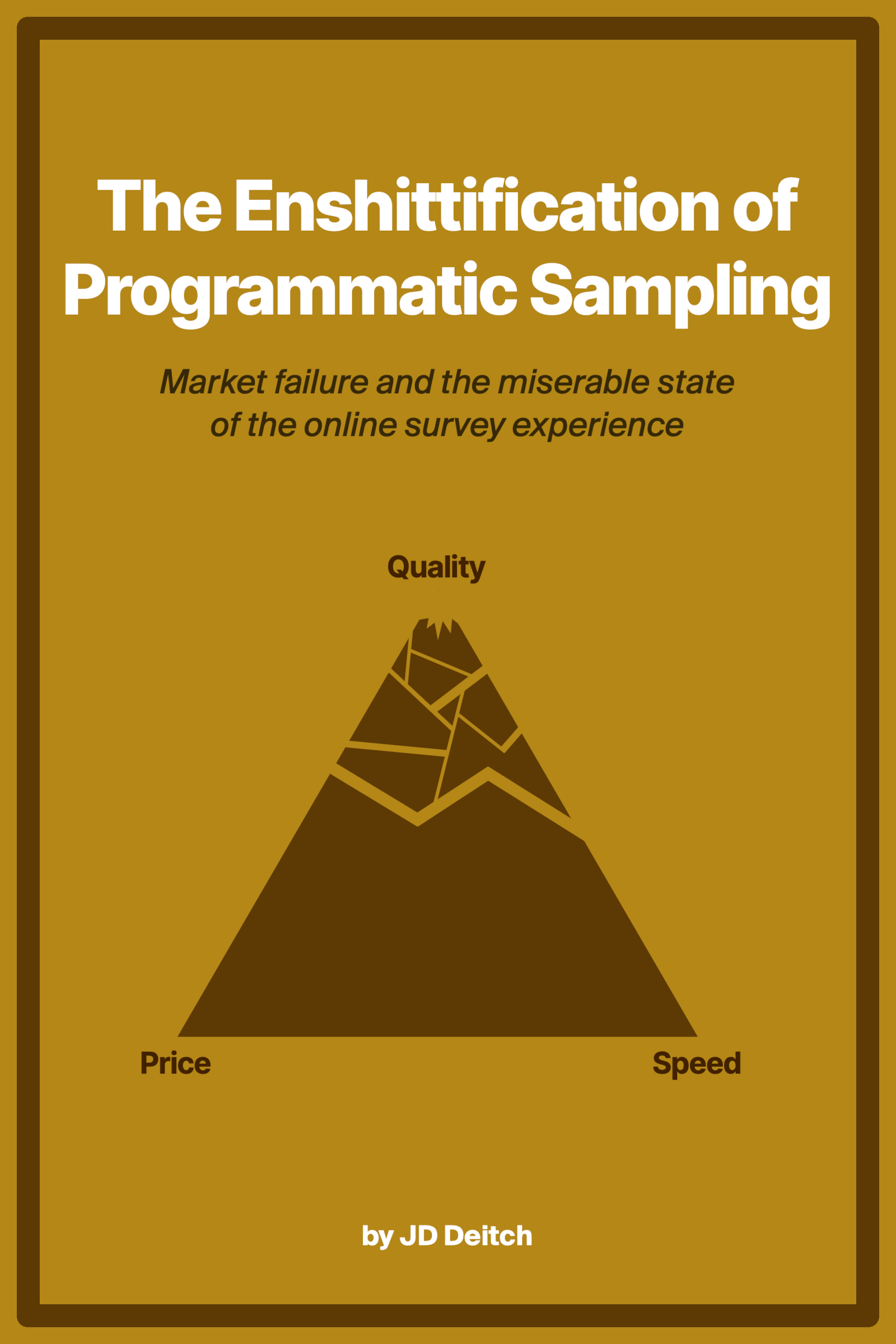 The Enshittification of Programmatic Sampling
